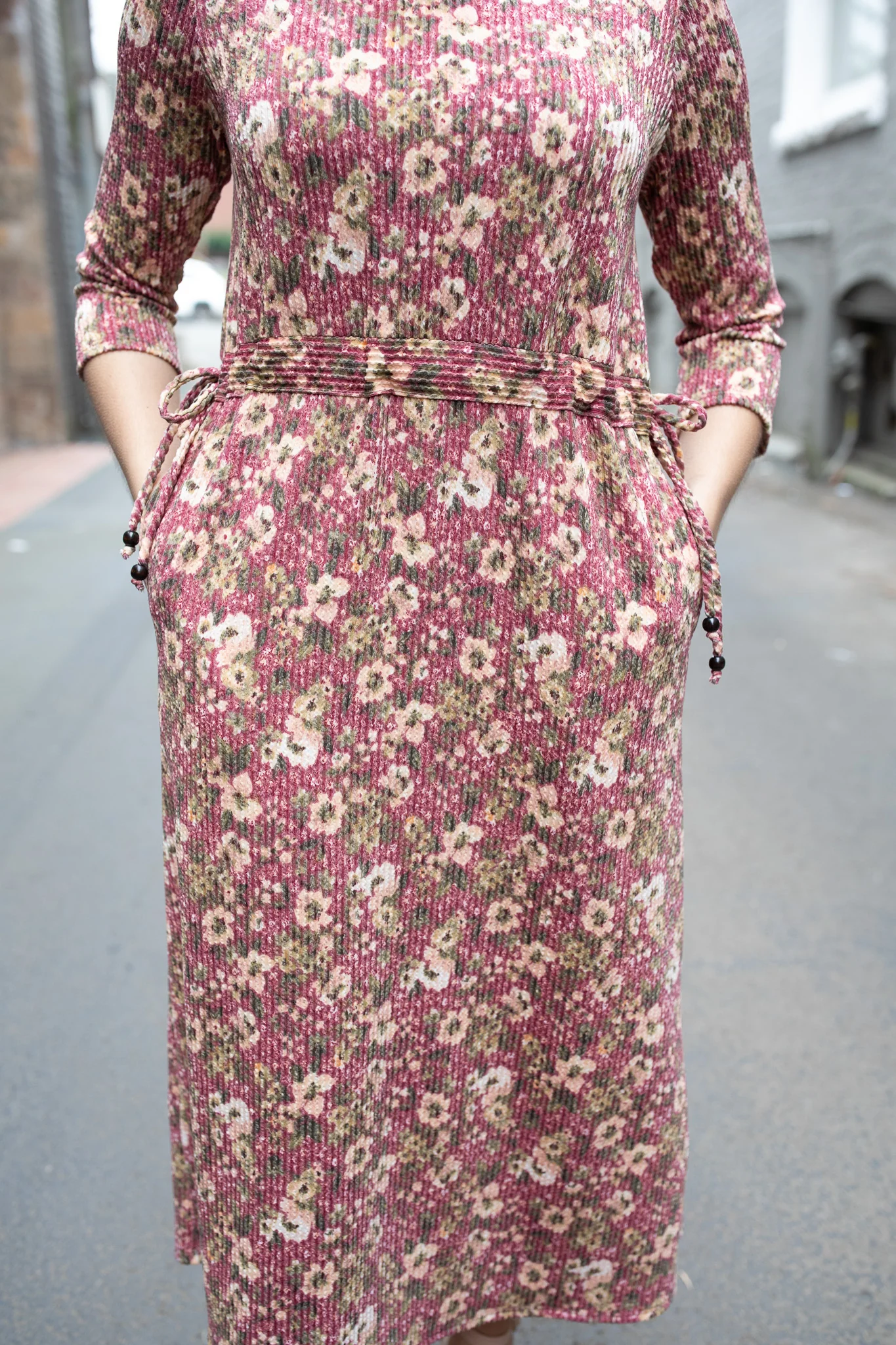 Spring Floral Lounge Dress - Image 5