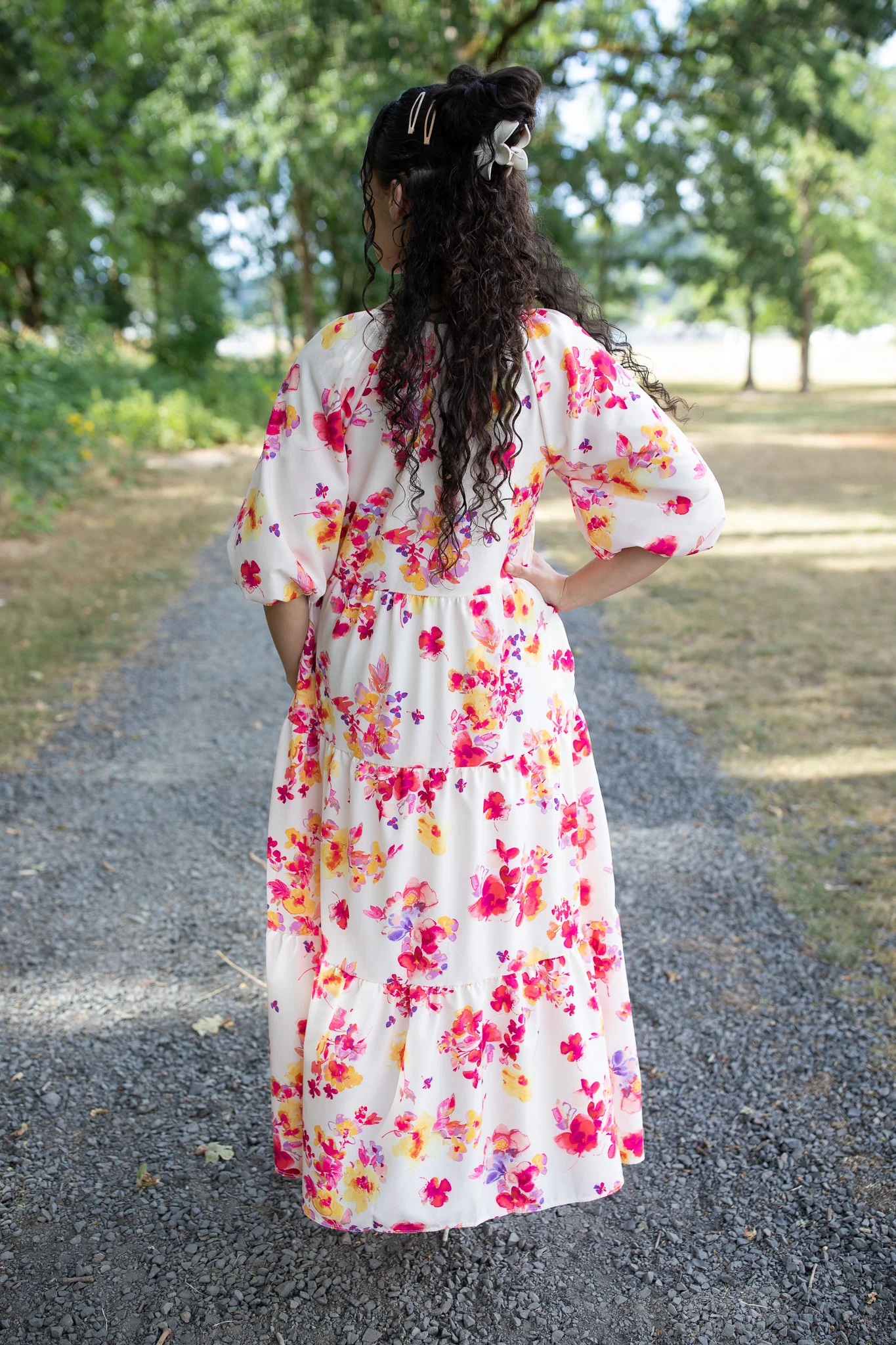 Sunset Bloom Dress - Image 4