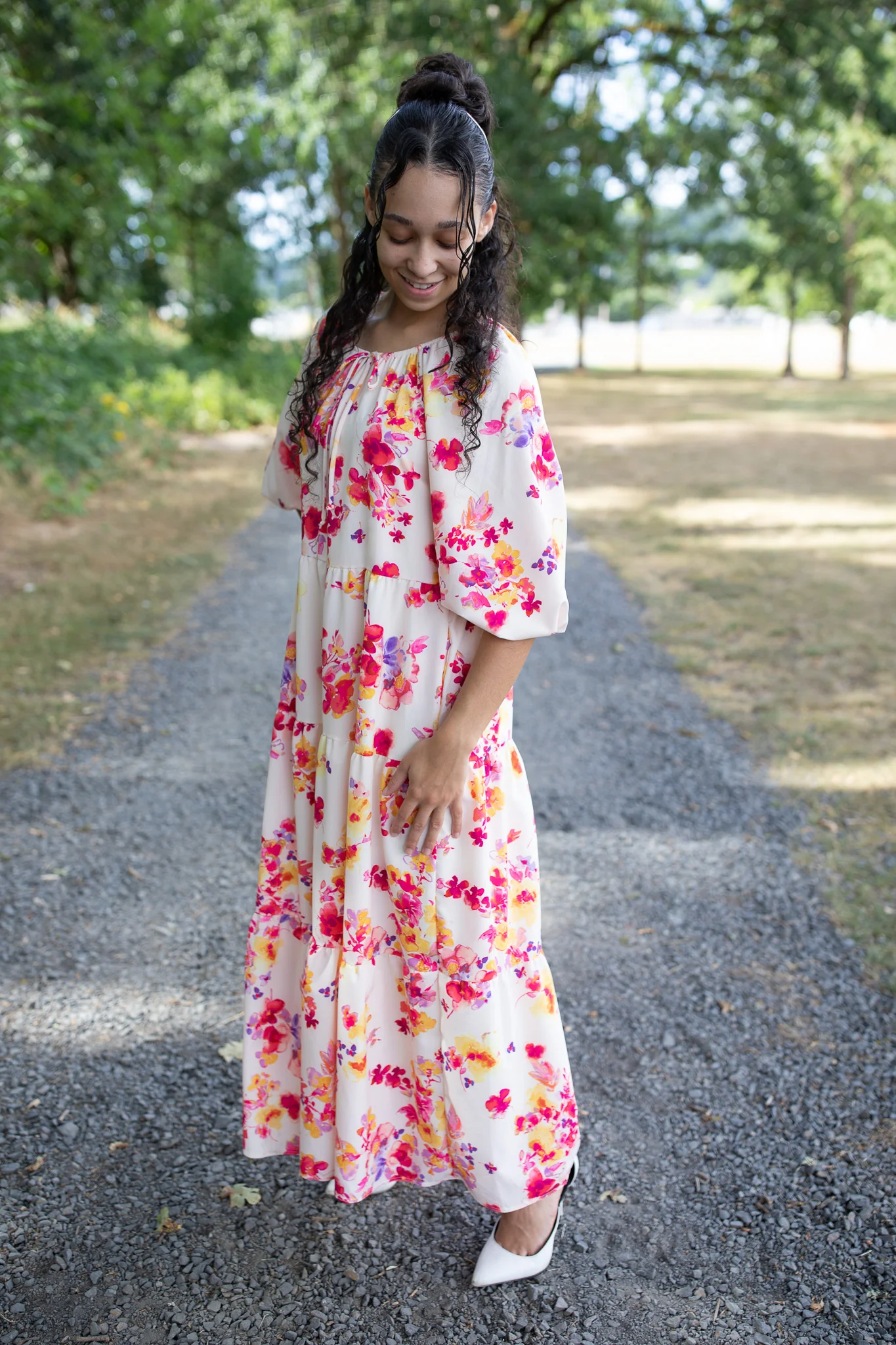 Sunset Bloom Dress - Image 5