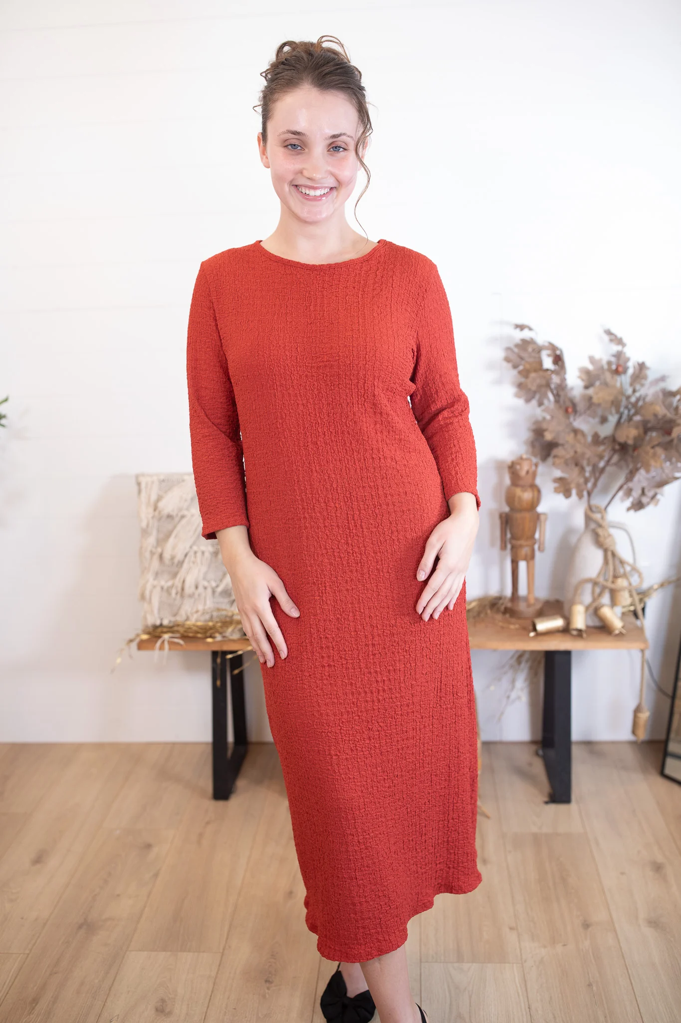 Textured Layering Dress - Image 5