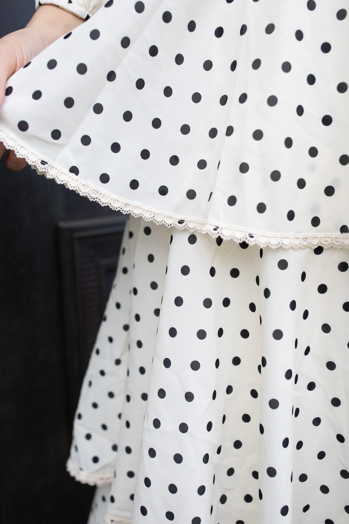 The Kristanna Bow Dress - Polka Dot - Image 9