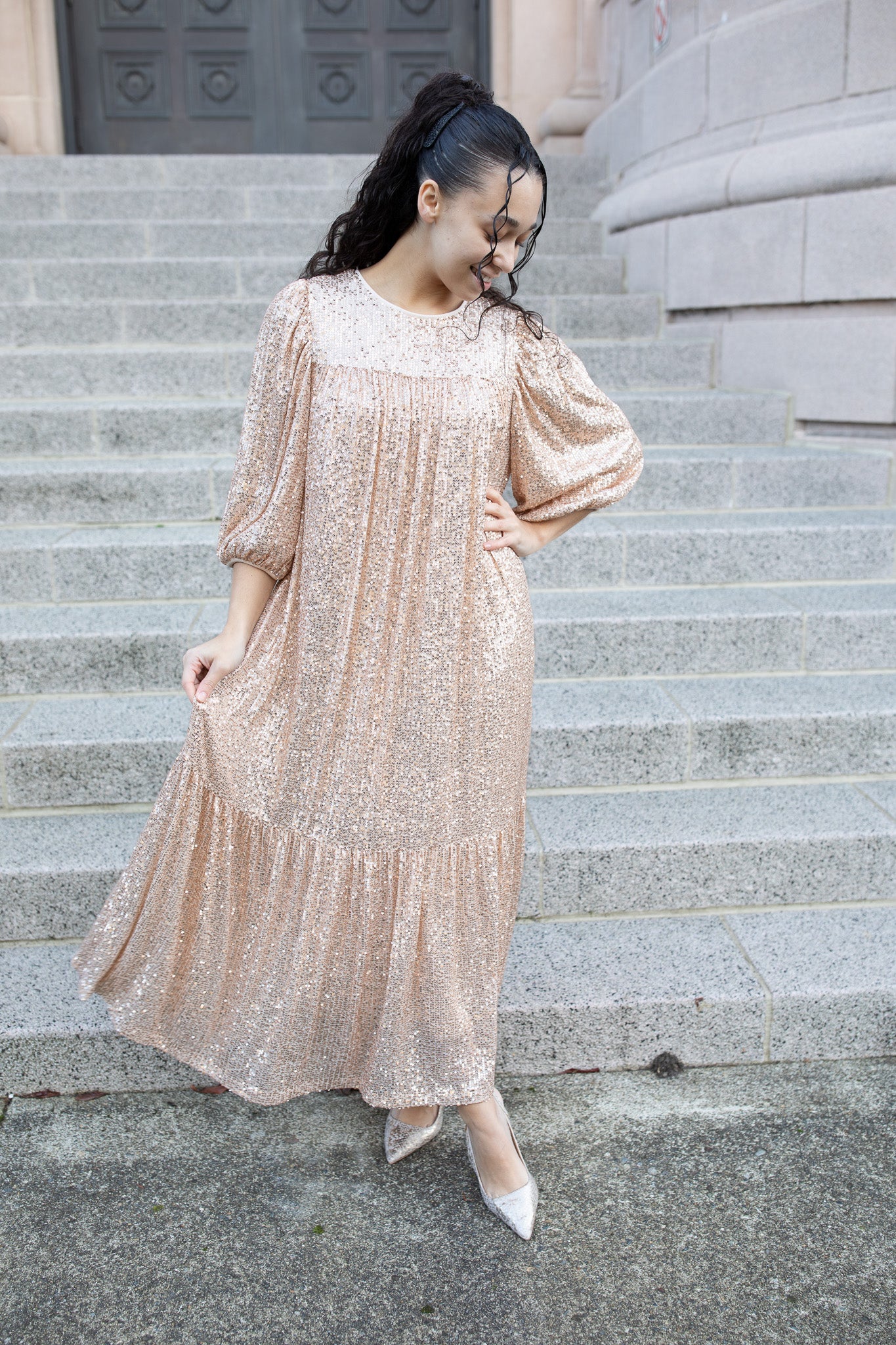 The Ever After Sequin Dress - Image 2