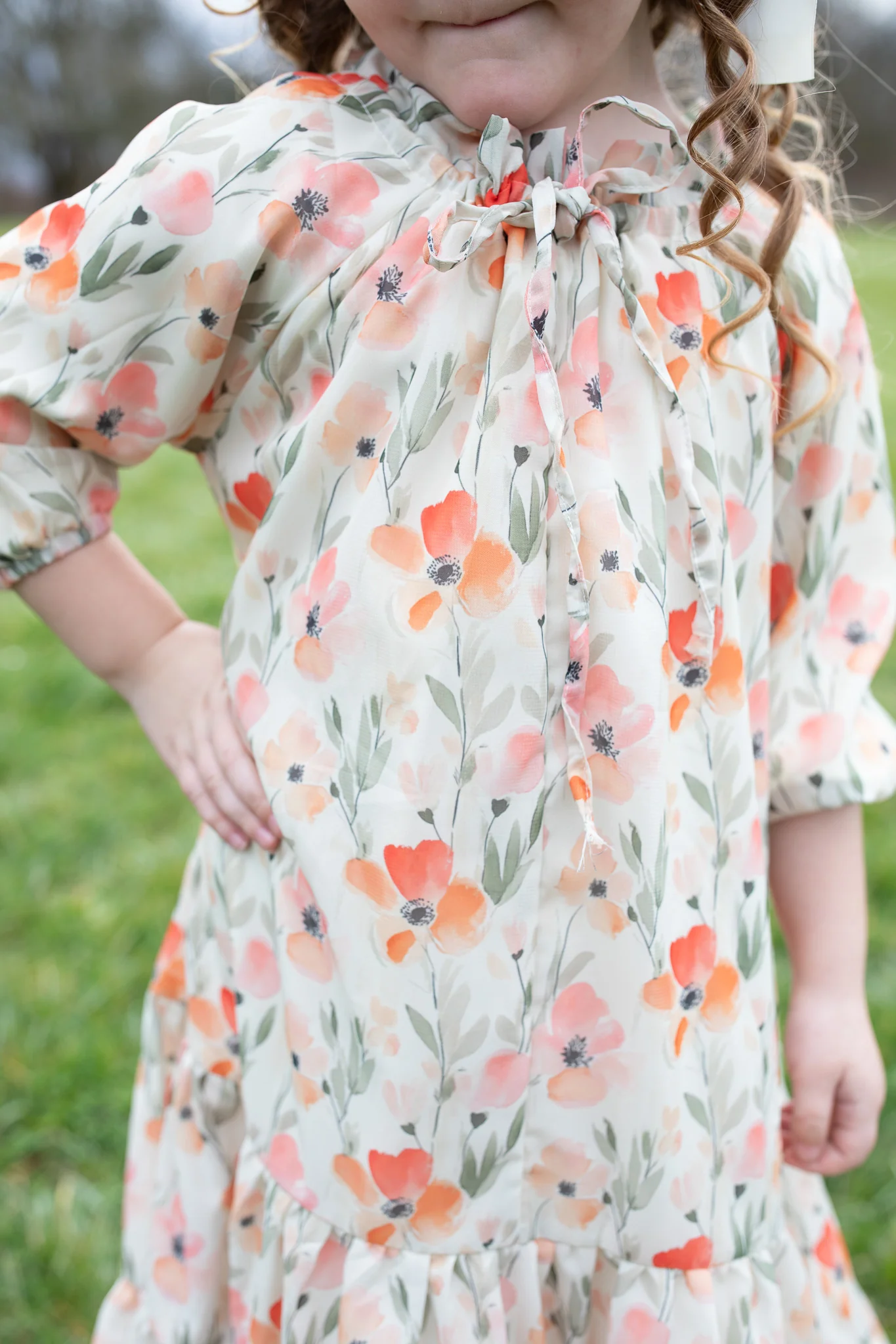 The Willow Dress - Girls Wildflower - Image 4