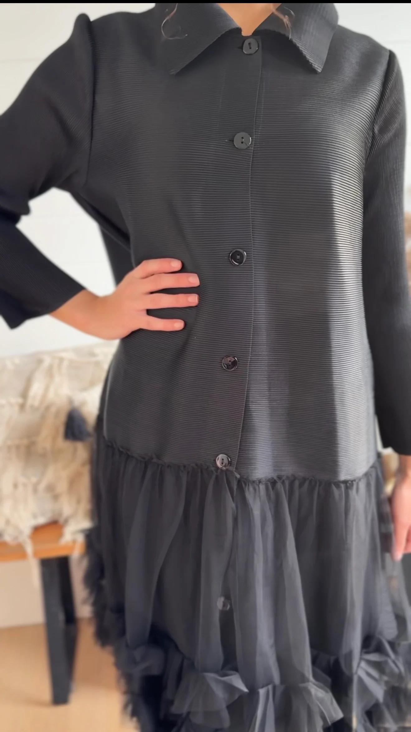 Tulle Jacket Dress - Image 3