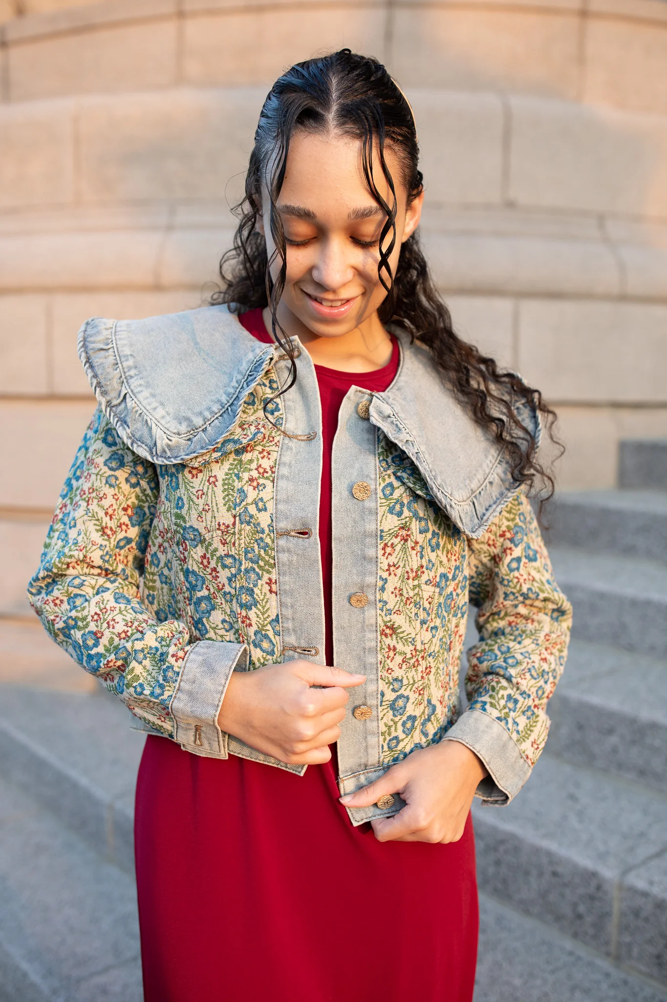 Vintage Floral Jacket