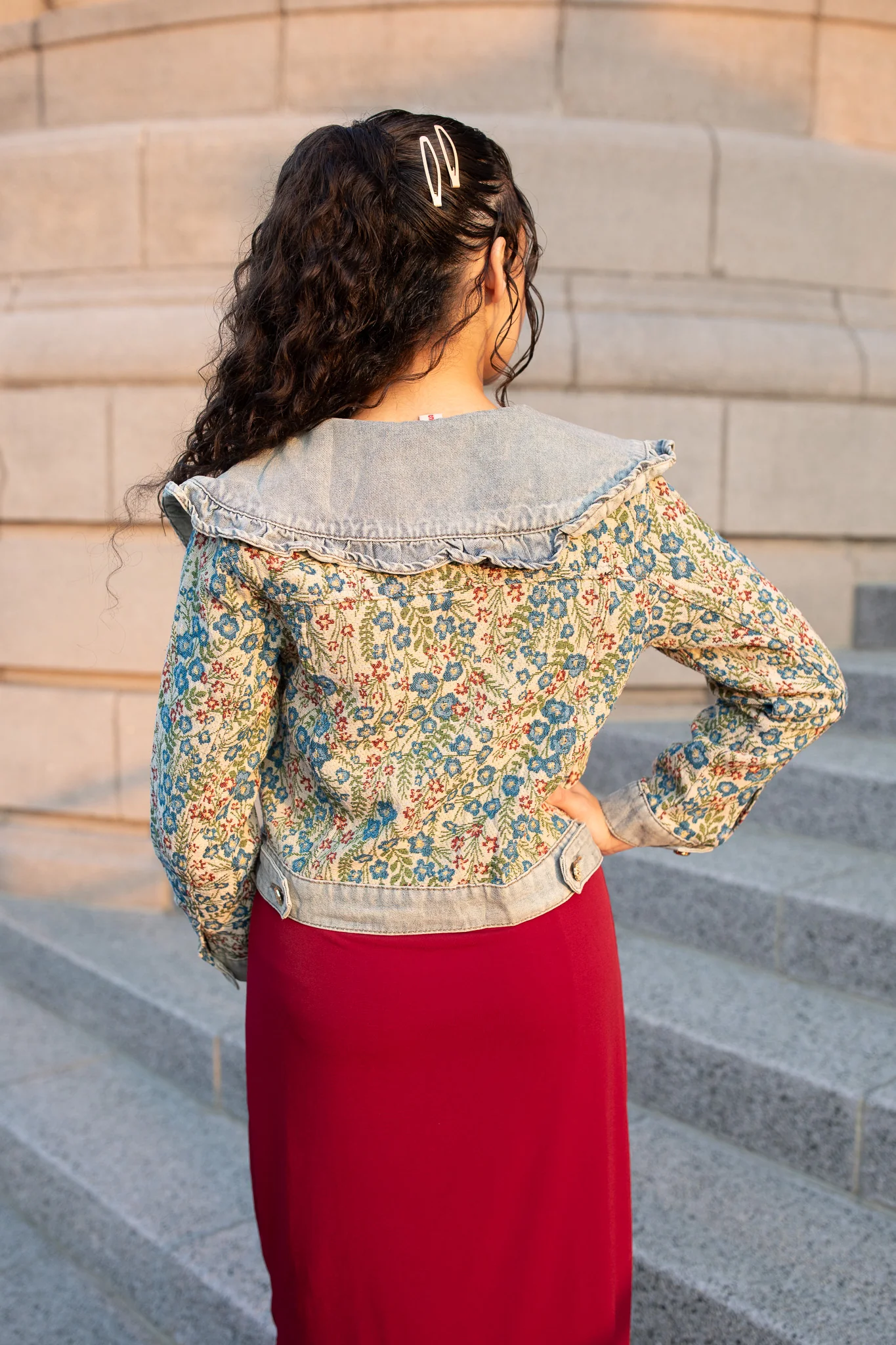 Vintage Floral Jacket - Image 3